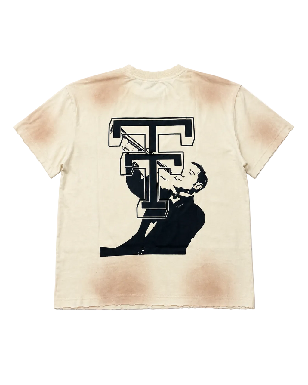 Icon Tee — Cream faded